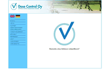 Tablet Screenshot of dosecontrol.fi